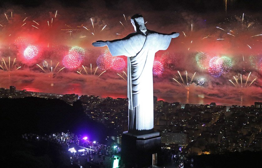 RÉVEILLON EM COPACABANA NO RIO DE JANEIRO (RJ).