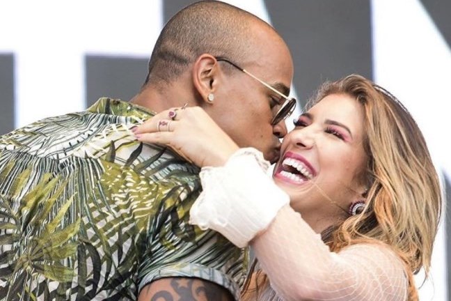 Léo Santana e Lorena Improta