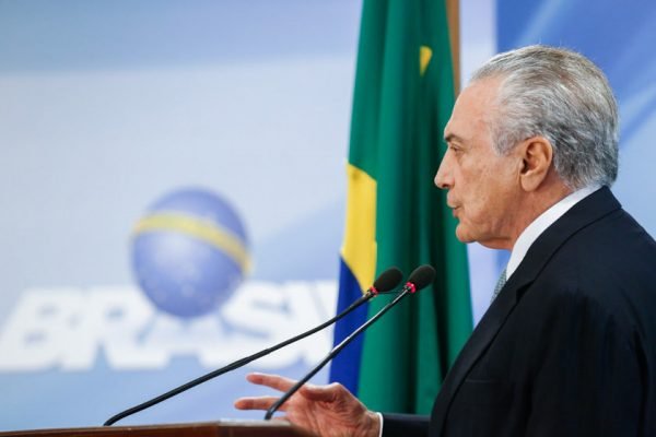 Presidente Michel Temer durante pronunciamento a país – Brasília(DF), 18/05/2017