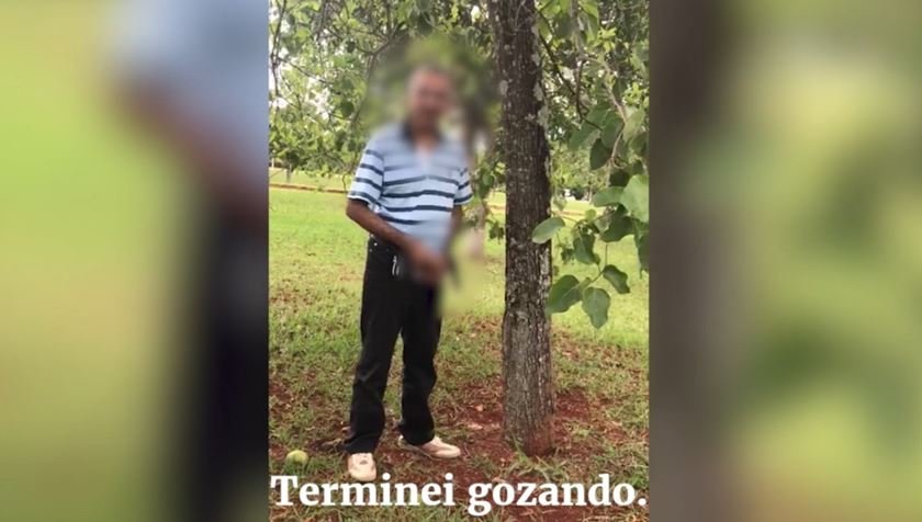 Terminei gozando