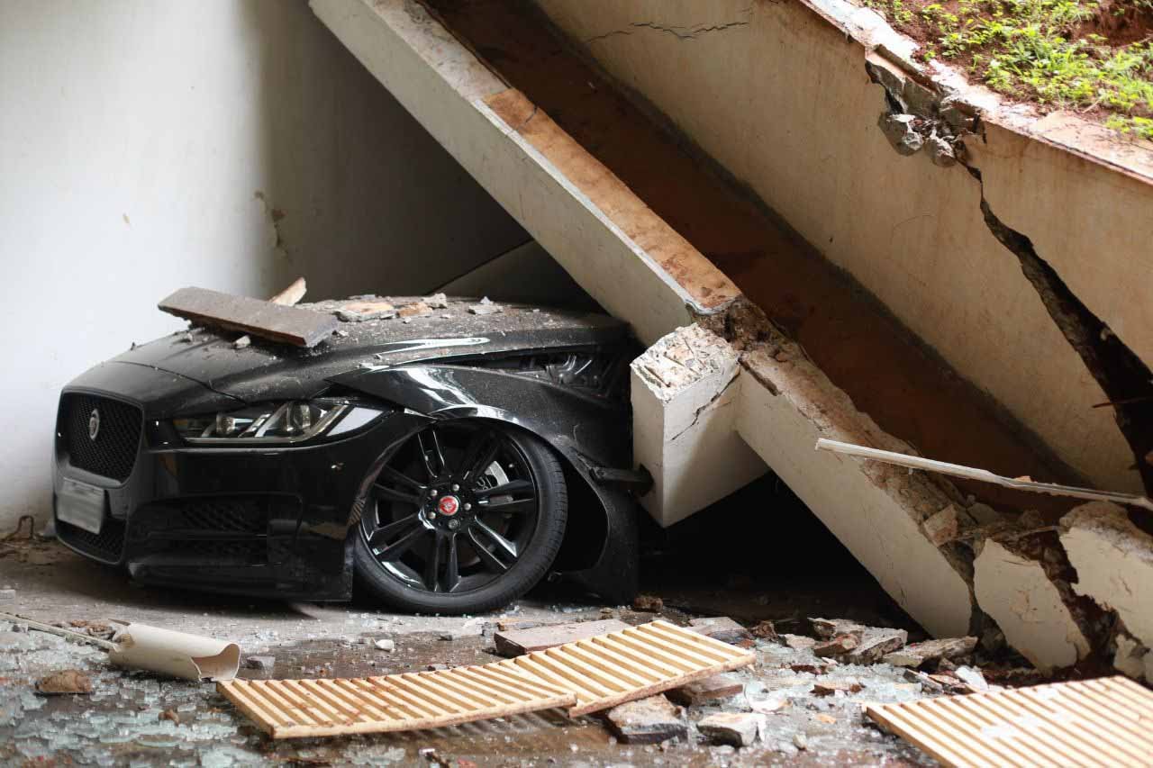 Desabamento da Garagem 210 Norte