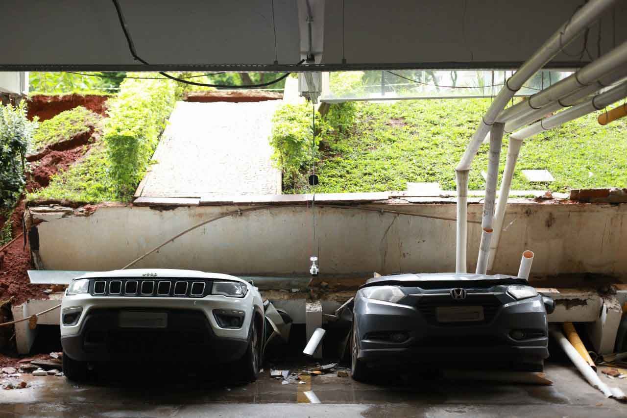 Desabamento da Garagem 210 Norte