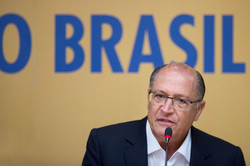 o governador de São Paulo, Geraldo Alckmin