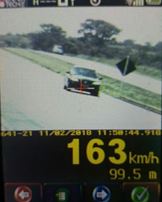 Excesso de velocidade