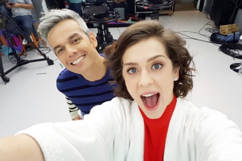 Sophia Abrahão e Otaviano Costa