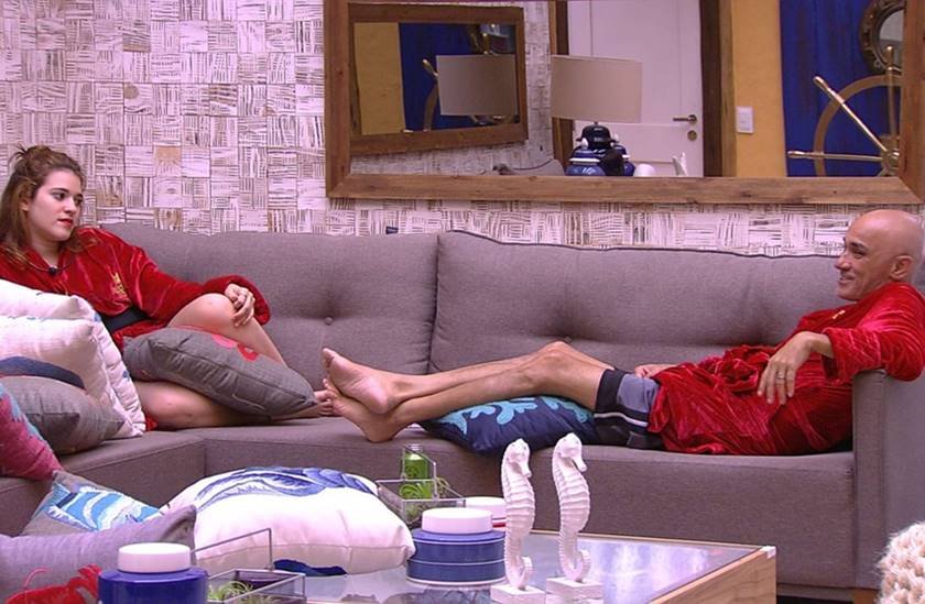 Ayrton e Ana Clara red