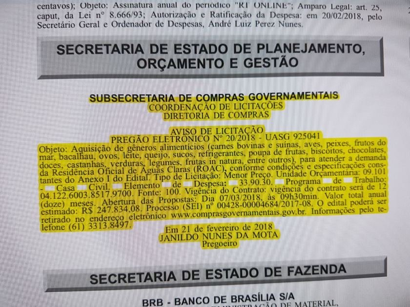 DODF/Reprodução
