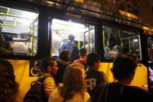 Trecho do metrô fechado deixou passageiros irritados em Águas Claras