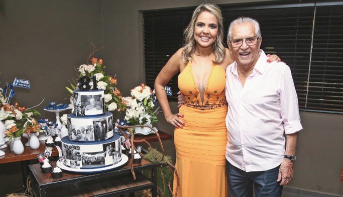 Carlos Alberto e a esposa, Renata