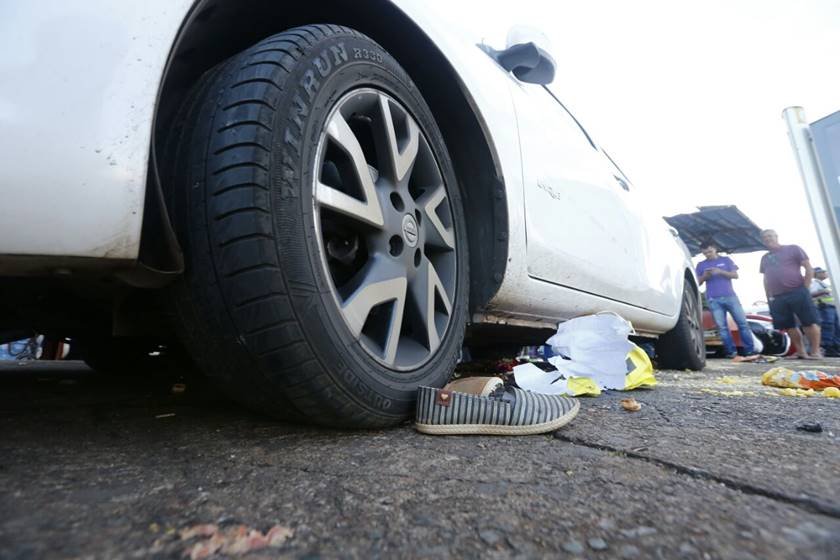 atropelamento em ponto de ônibus na 716 norte