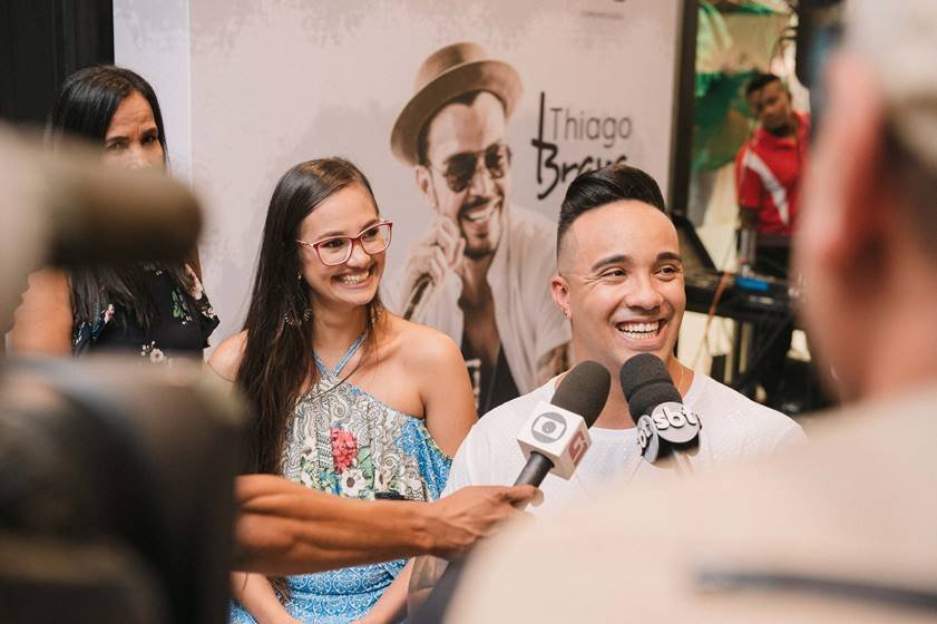 Brasília (DF), 03/03/2018 Thiago Brava canta em pedido de casam