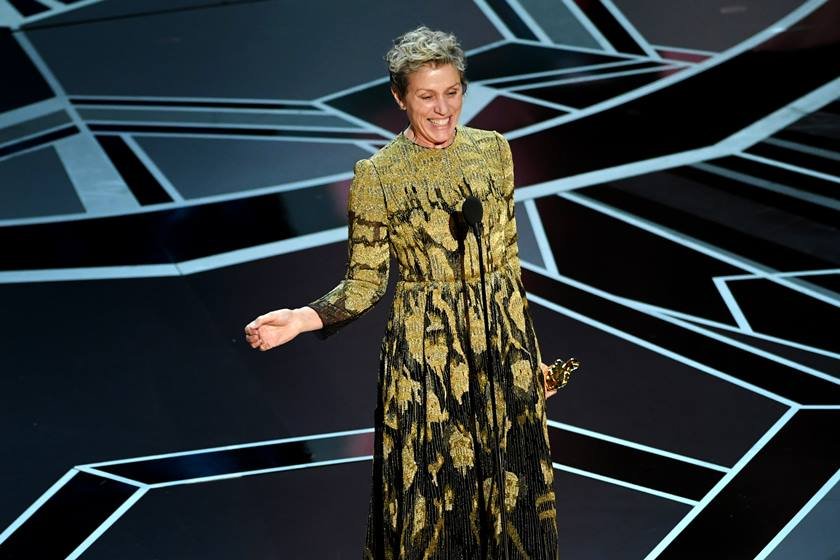 Oscar 2018: preso suspeito de furtar estatueta de Frances McDormand