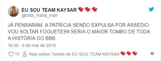 Kaysar e Patrícia