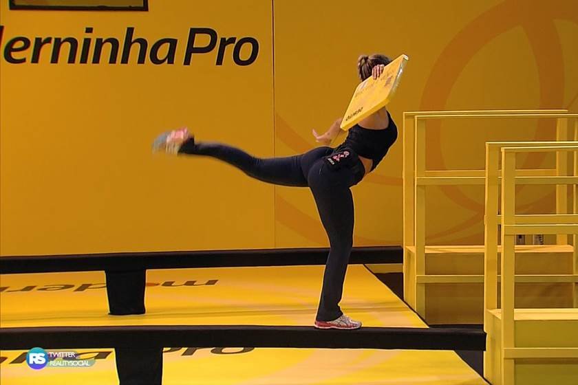 A Prova de resistência 1 Jessica relembra tempos de ginástica olimpica