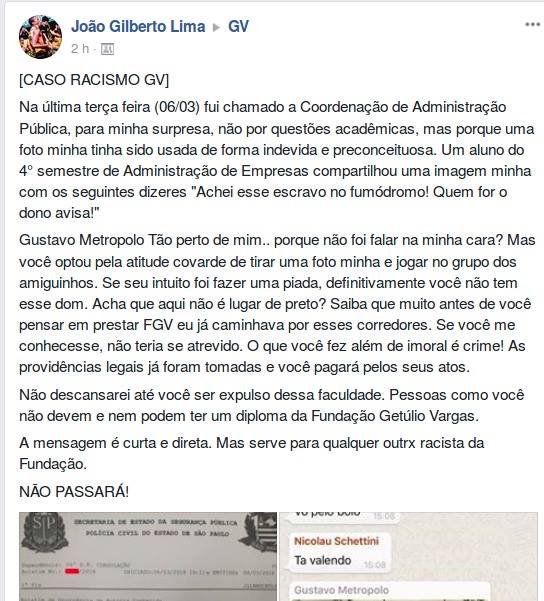 Divulgação/Facebook