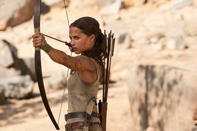 Alicia Vikander is Lara Croft in Tomb Raider  Pôsteres de filmes, Filmes  de aventura, Tomb raider