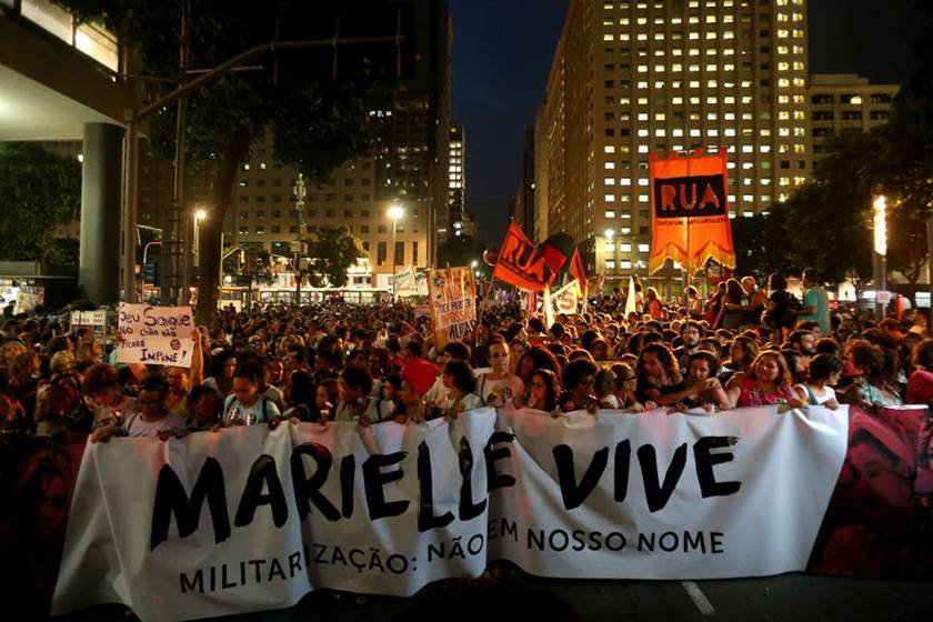MARIELLE / PROTESTO