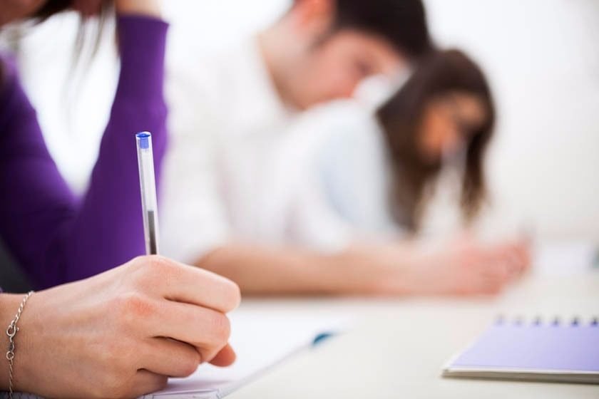 Alunos em sala de aula