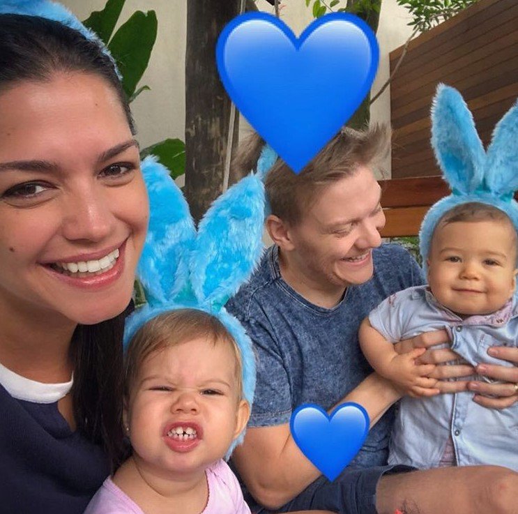 Thais Fersoza e filhos