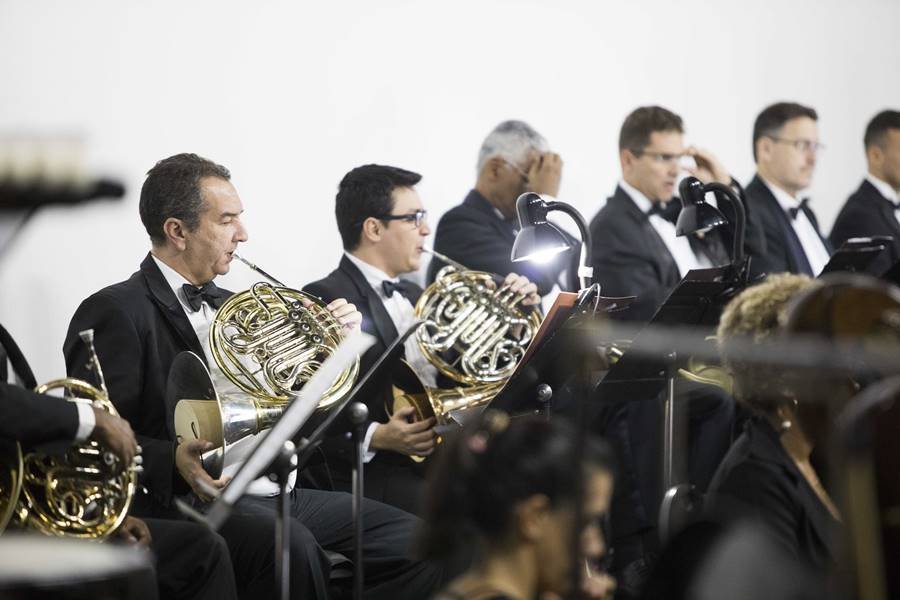 A Orquestra Sinfônica do Teatro Nacional Claudio Santoro