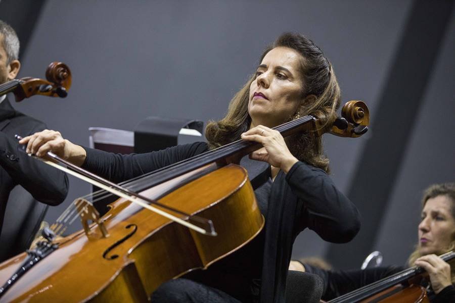 A Orquestra Sinfônica do Teatro Nacional Claudio Santoro
