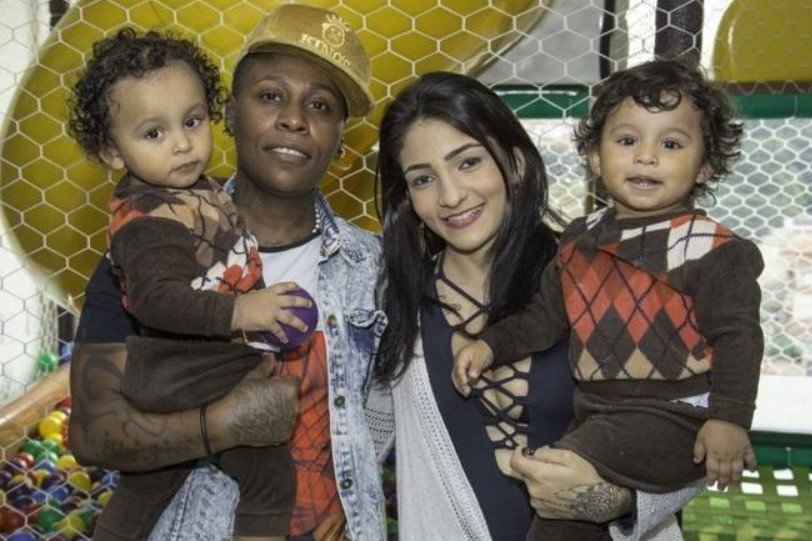 Pepê e filhos