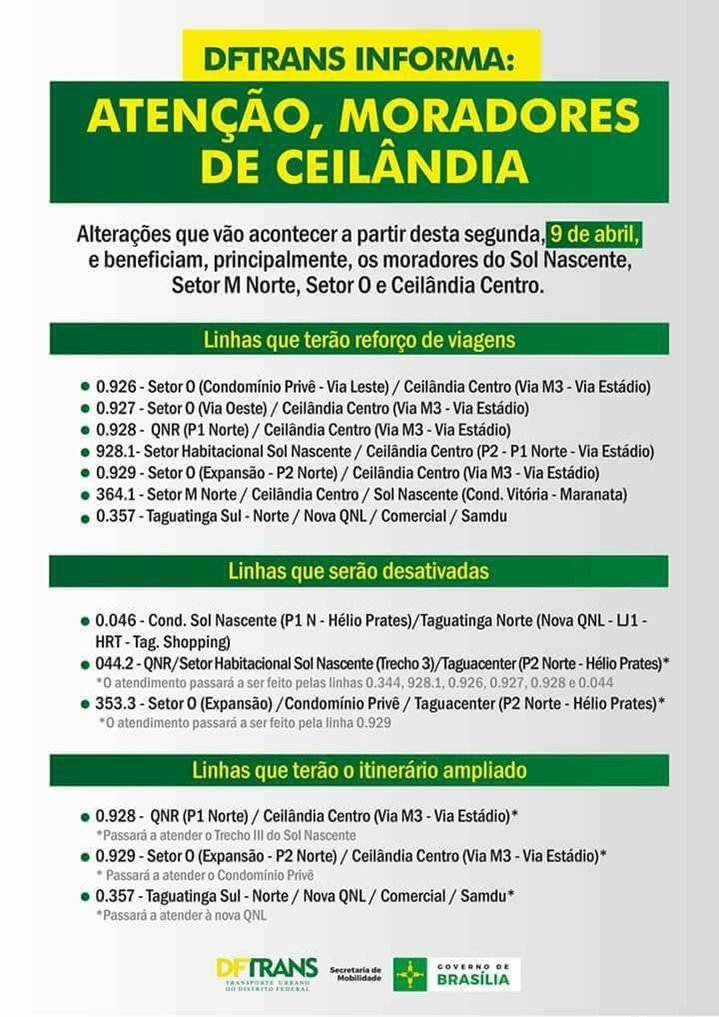 Divulgação/DFTrans