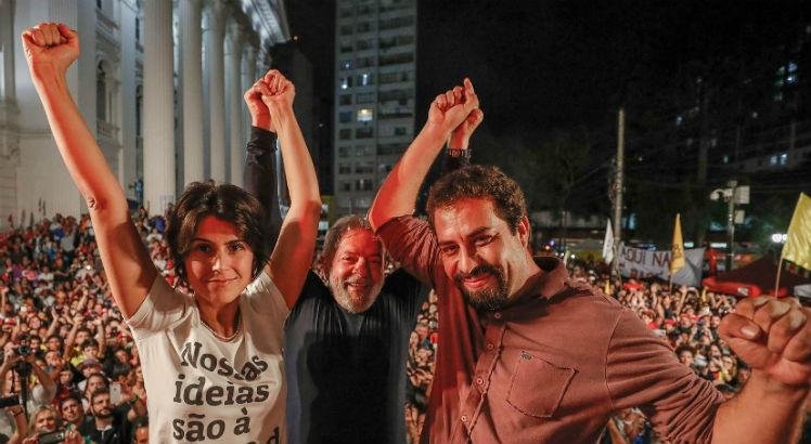 Lula com Boulos e Manuela