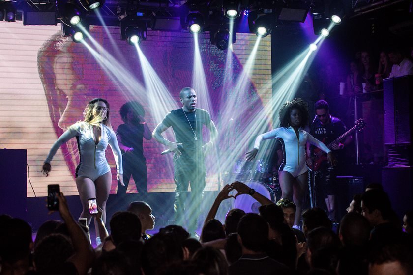 Brasília (DF), 14/04/2018 Show Nego Do Borel Pink Elephant Local: Boate Pink Elephant Foto: Hugo Barreto/Metrópoles
