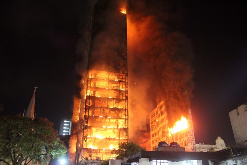 So Um Milagre Diz Bombeiro Sobre Desaparecido No Incendio De Sp