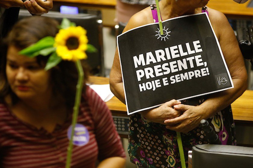 Marielle Franco, vereadora do PSol morta a tiros em 14 de março de 2018