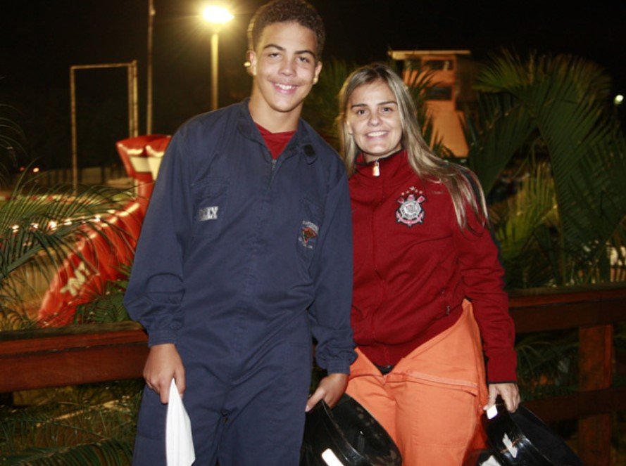 Milene Domingues e Ronaldo