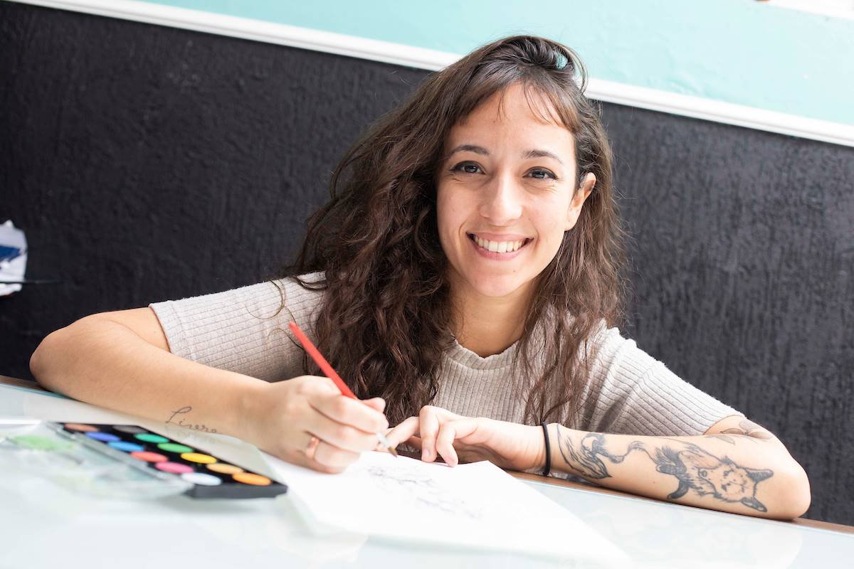 Estúdio de Tatuagem com equipe feminina