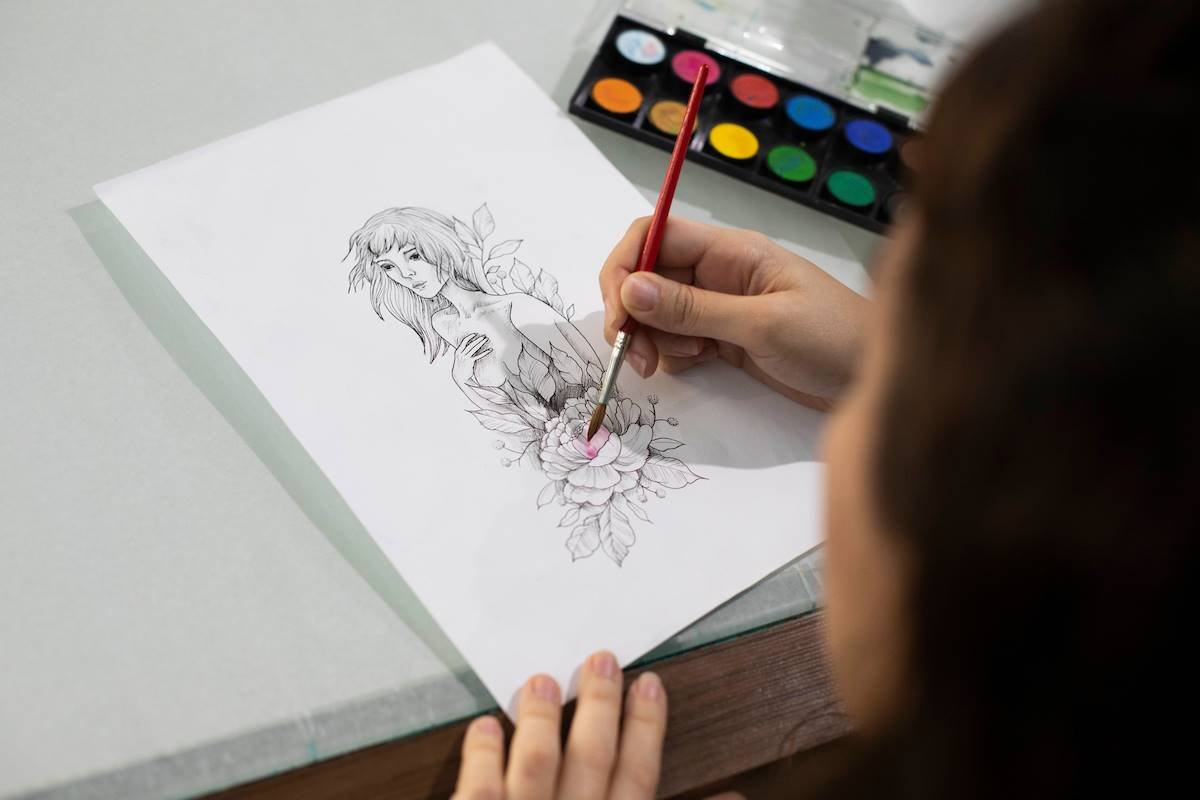Estúdio de Tatuagem com equipe feminina