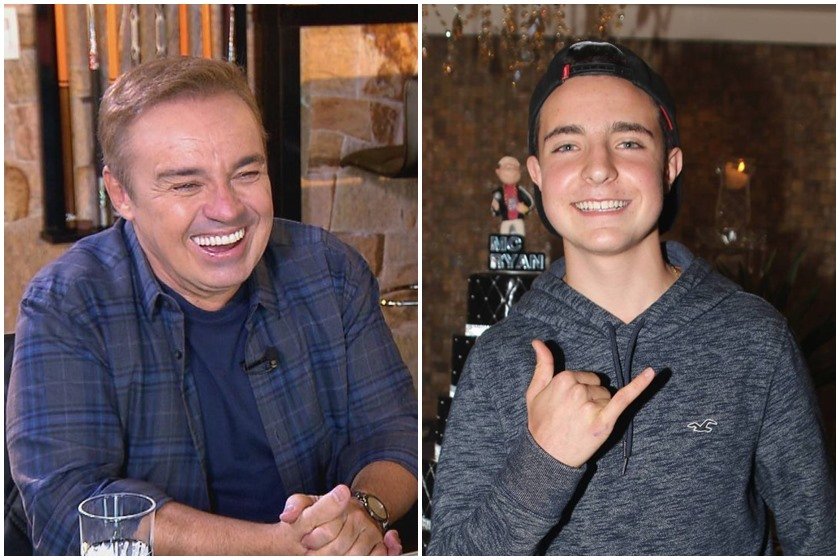 Resultado de imagem para gugu e filho joao augusto