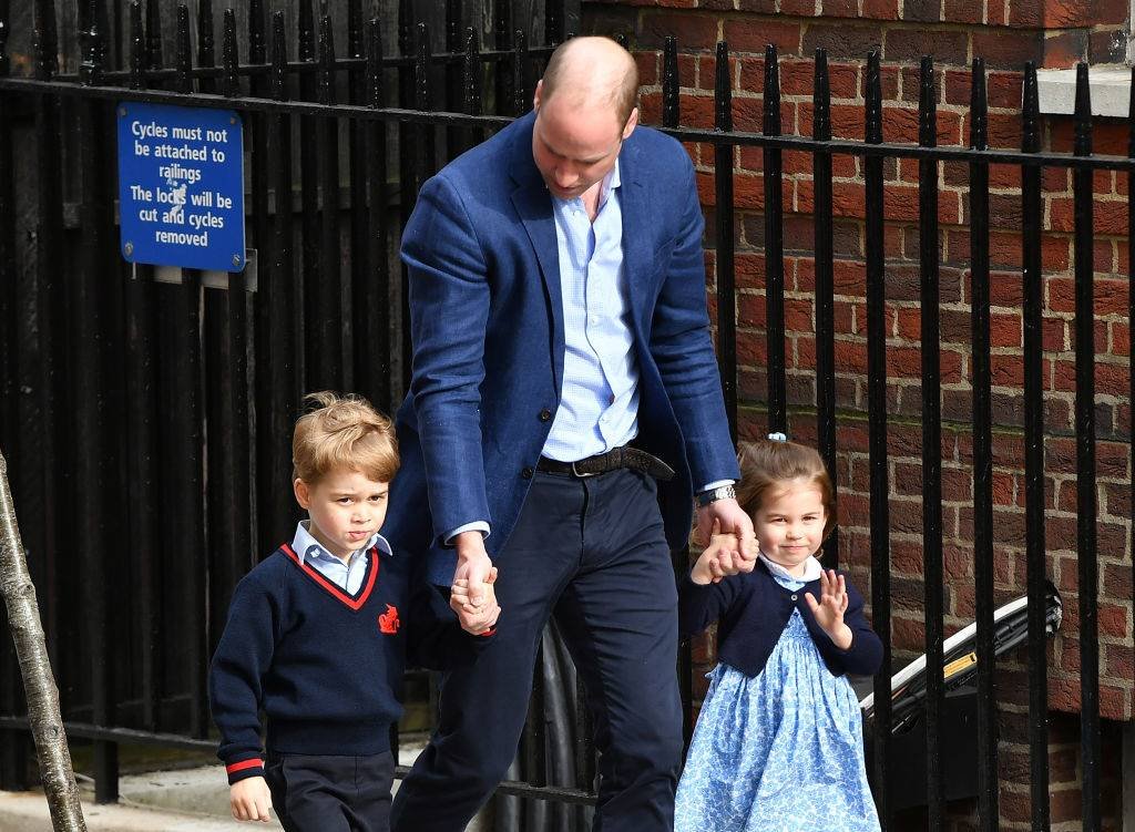 The Duke & Duchess Of Cambridge Depart The Lindo Wing With Their New Son