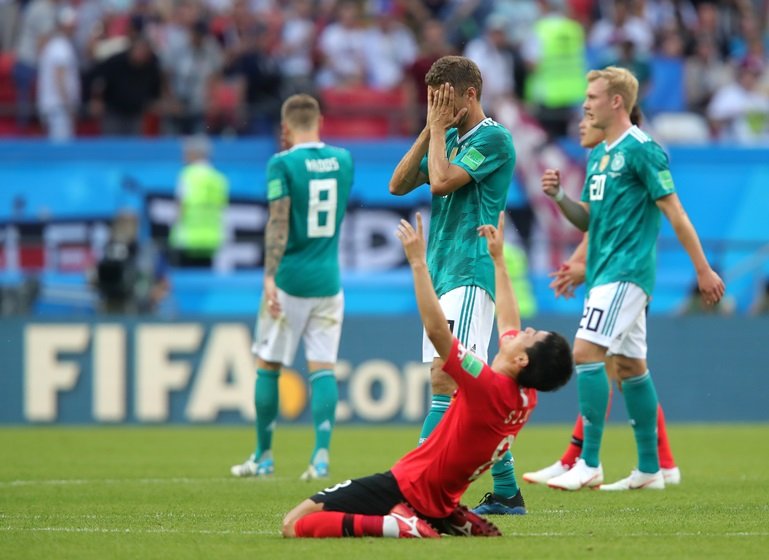 Alemanha foi eliminada da Copa do Mundo de 2018