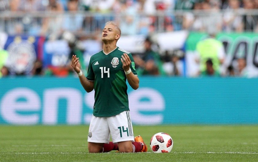 chicharito hernandez méxico brasil