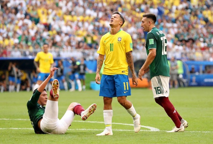 philippe coutinho brasil méxico