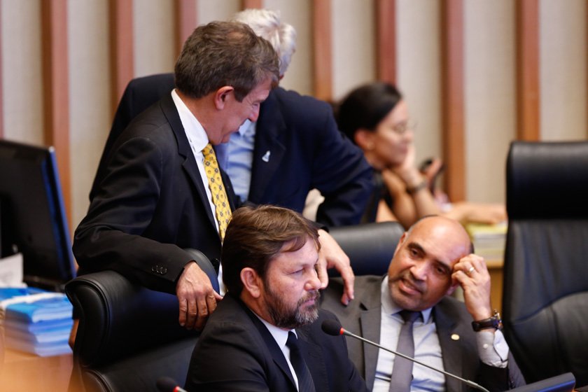 Deputados distritais durante sessão no Plenário da CLDF – Brasília(DF), 09/12/2017