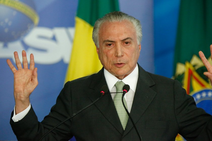 Presidente Michel Temer da posse ao ministro Marun – Brasília(DF), 15/12/2018