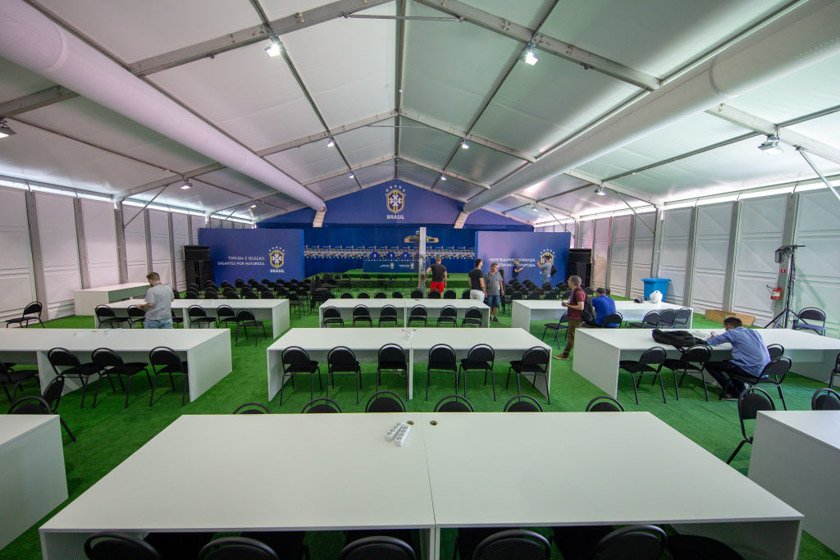 Team Brazil - Sochi Training Camp and Hotel Tour