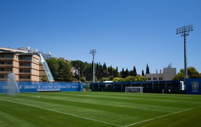 Team Brazil - Sochi Training Camp and Hotel Tour