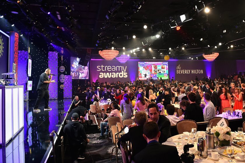 The 6th Annual Streamy Awards Hosted By King Bach And Live Streamed On YouTube – Inside