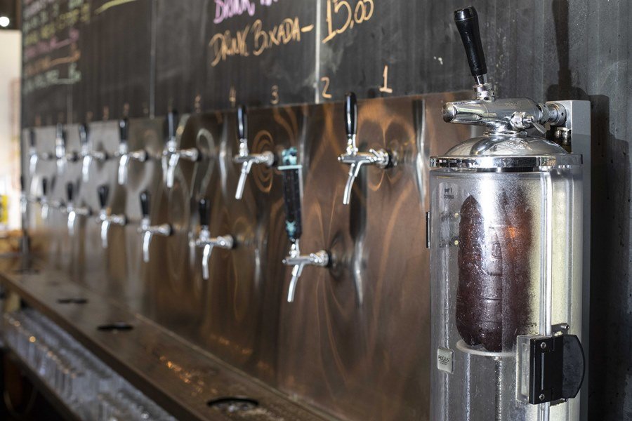 Growler, uma garrafa reutilizável