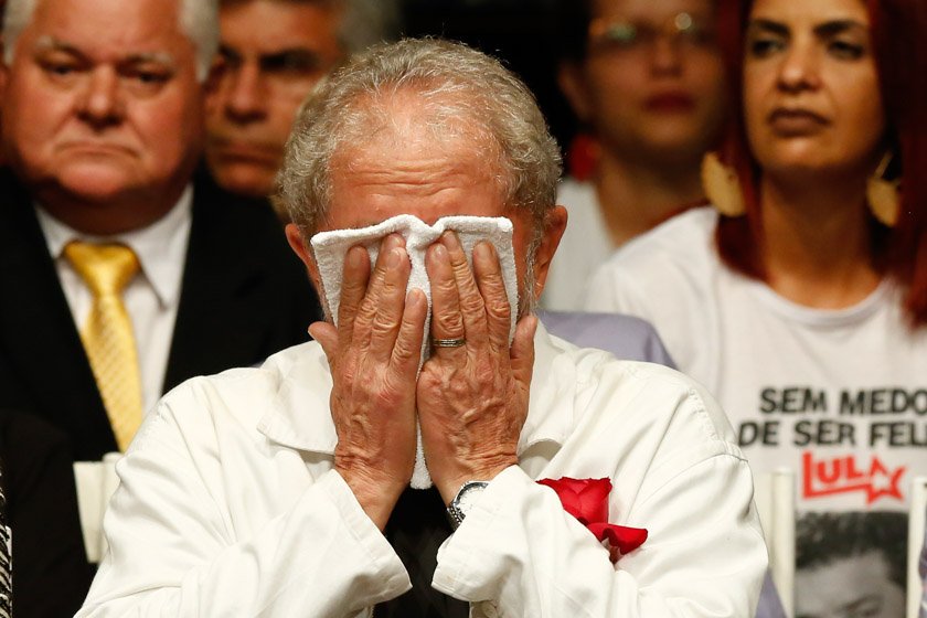 Ex presidente Lula durante reunião PT – Brasília(DF), 13/12/2017