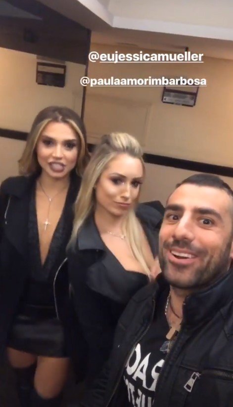 Paula, Jéssica e Kaysar