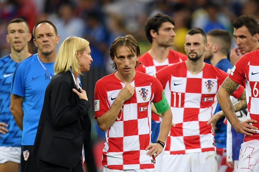 França x Croácia na final da Copa do Mundo de 2018