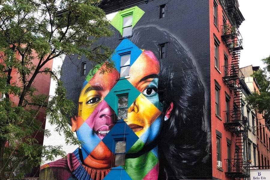 Eduardo Kobra pinta Michael Jackson em prédio de Nova York - Difusora 97.1