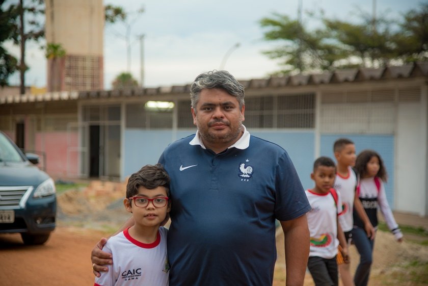 Brasília(DF), 16/08/2018 DF na Real TCDF apontando que mais de 80% das escolas públicas carecem de reformas. Local: Gama Foto: Hugo Barreto/Metrópoles